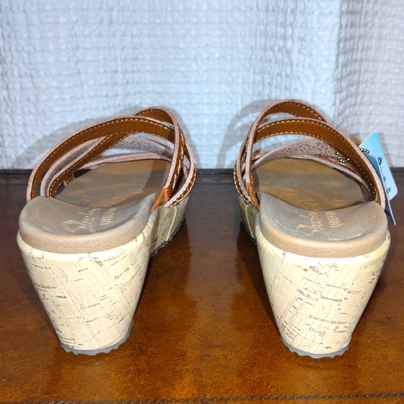 SKECHERS Beverlee Tiger Posse slide on sandals size 8 NWT - Picture 4 of 4